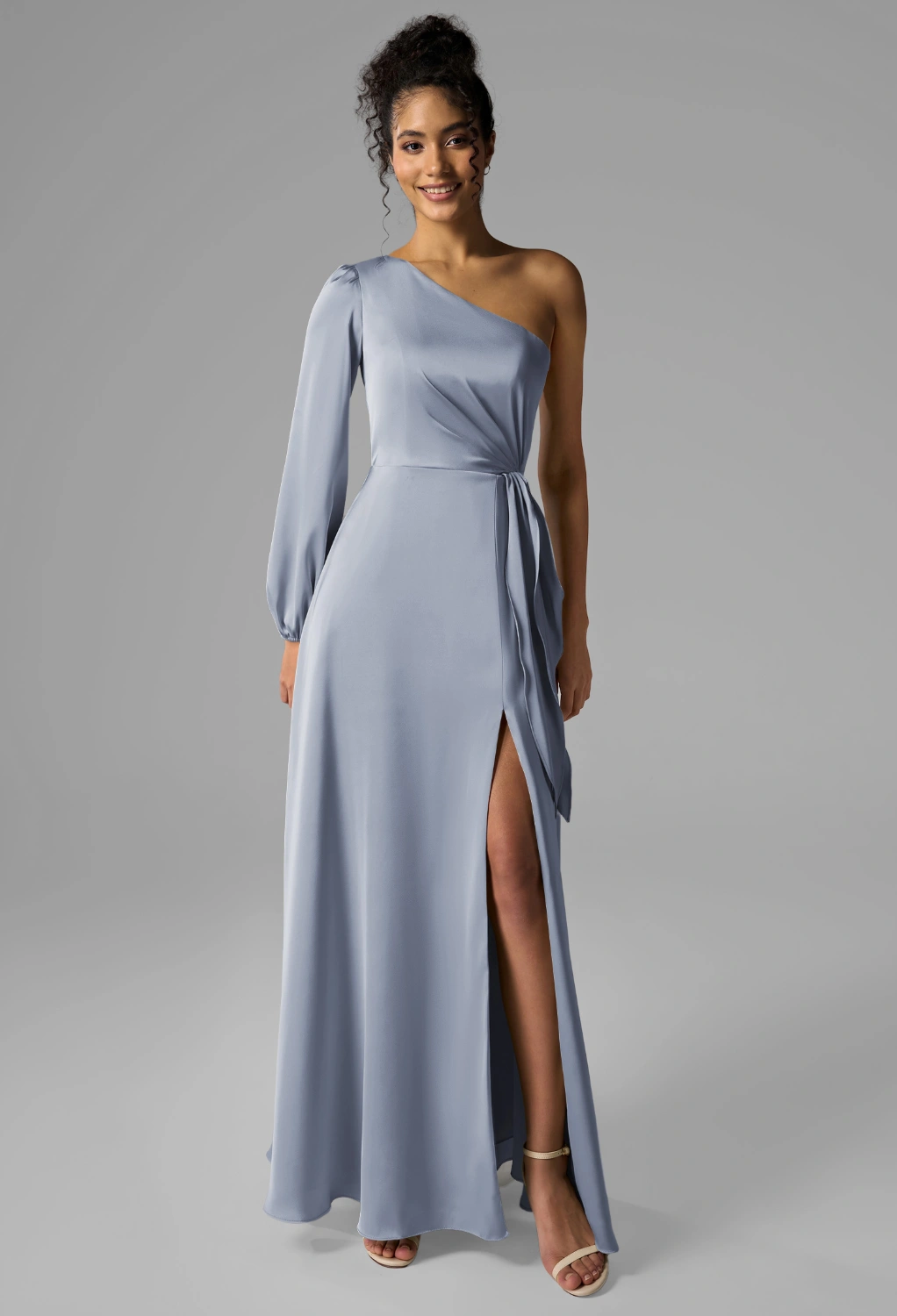 AW Beau Dusty Blue  Wedding Guest Dresses